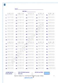 Plantilla examen 100 preguntas
