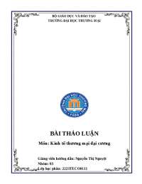 vấn đề xuất khẩu nông sản ở Việt Nam