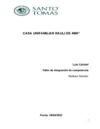 proyecto de ubicación para casa de 48 m2