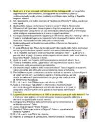 100+ domande esame di Stili e Arti del Contemporaneo