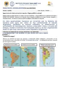 Conformación del Estado Argentino