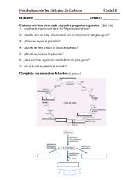 Hidratos de carbono, año 2022