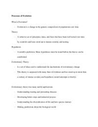 Understanding Evolution: Principles, Mechanisms, and Applications