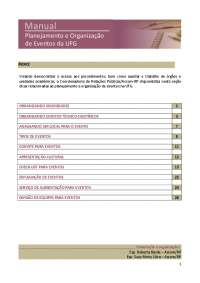 Eventos e Checklist para eventos