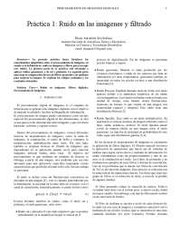 Práctica 1. Procesamiento de imágenes