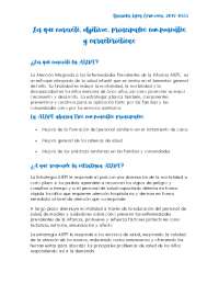 Objetivos y Componentes de la Estrategia AIEPI en Enfermedades Prevalentes de la Infancia