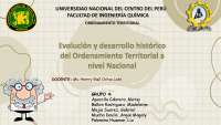 Evolución y desarrollo histórico del Ordenamiento Territoria