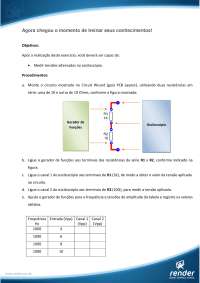Medição de Tensão Alternada com Osciloscópio