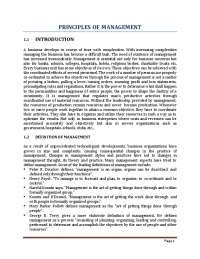 Introduction to management | Lecture notes Management Theory | Docsity