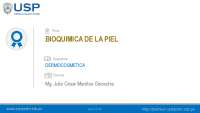 bioquimica de la piel