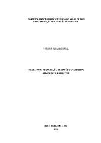 Mediação conflitos E RESOLUÇÃO DE CASOS