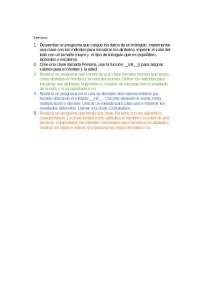 EJERCICIOS POO SIMULACRO EXAMEN