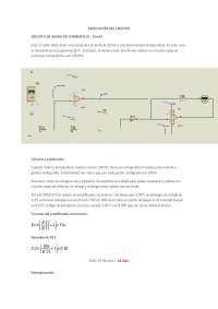 Explicación del Circuito: Control de Corriente de 0 a 12mA