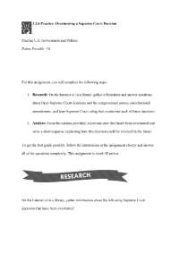 3.2.6 Practice: Overturning a Supreme Court Decision
