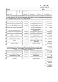 Cuestionario de Autoconocimiento y Valores Personales
