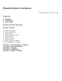 Manual de Practicas en Cirugia Veterinaria | Monografías, Ensayos ...