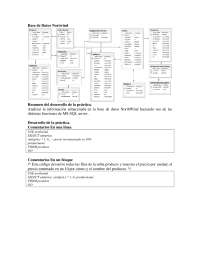 Consultas SQL en la base de datos Northwind