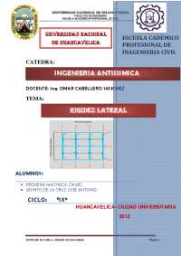 RIGIDEZ LATERAL METODO MUTO Y WILBUR