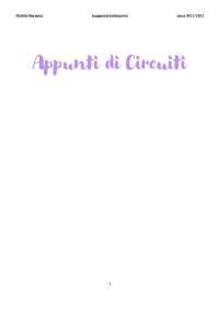 Appunti di Circuiti (+ esercizi svolti)