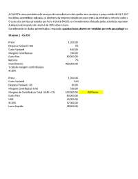 Trabalho de Gestão de custos
