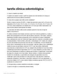 Avaliação da Cárie Dentária em Crianças e Adolescentes: Análise Estatística