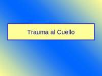 Cuello, partes blandas y todo su topografía