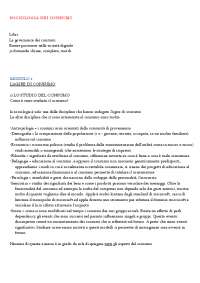 Sociologia dei consumi 21-22 (voto 30)