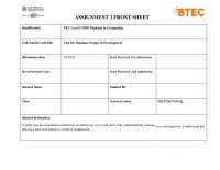 Database Design & Development(1622) | Assignments Database Programming ...