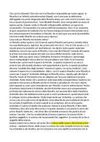 appunti corso Storia della filosofia antica Trabattoni