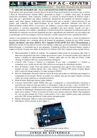 Placa de desenvolvimento Arduino