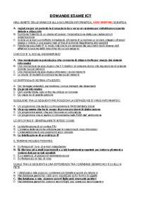 domande d'esame per ict e società dell'informazione 2