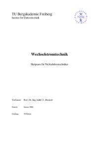 Wechselstromtechnik