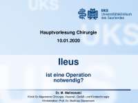 ist eine Operation notwendig?