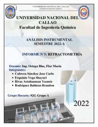 Análisis de materiales para ingeniería química