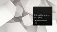 Ethiopathogenesis of sepsis and it’s complications