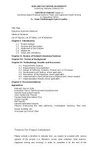 Capstone Documentation