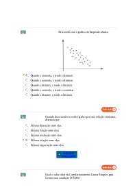 Exercícios de Correlação Linear: Análise de Dados e Interpretação