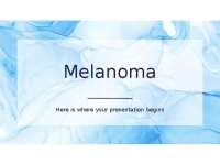 Melanoma: Tipos, Epidemiología, Factores de Riesgo y Diagnóstico