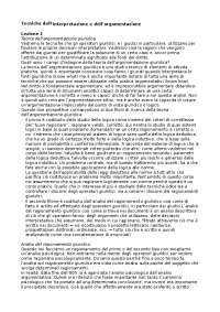 Appunti Tecniche dell'Interpretazione e dell'Argomentazione (sbobine delle lezioni)