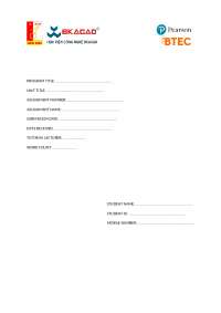 SOFTWARE DEVELOPMENT LIFE CYCLE Assignment 2, Assignments for Network ...