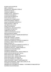 programacion de charlas de seguridad en obra