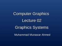 Introduction to Graphics System