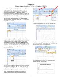Creating a Best-Fit Line (Linear Regression) using Excel for Chemistry and Biochemistry