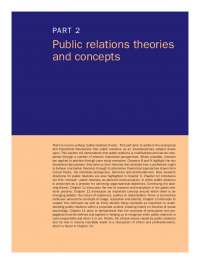 Public relations theories and concepts