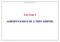 AERODYNAMICS OF A THIN AIRFOIL