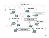 VLSM Exercise
