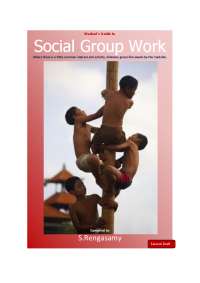 Social Group Work | Lecture notes Social Work | Docsity