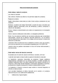 Hitos de la historia del comercio