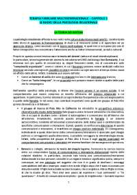 Riassunto ''la terapia familiare multigenerazionale'', Andolfi