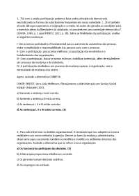 Alternativas Av 1 Procedimentos